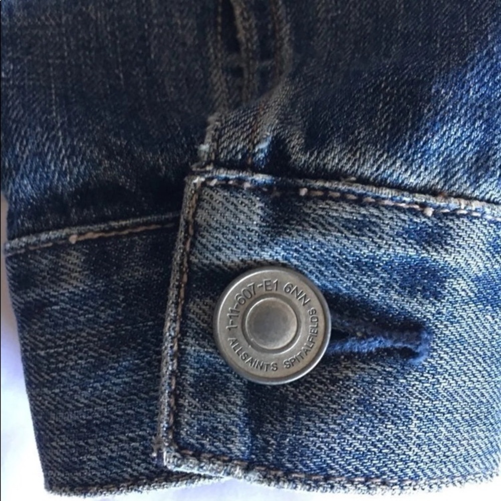 All Saint denim blue Morrison jacket